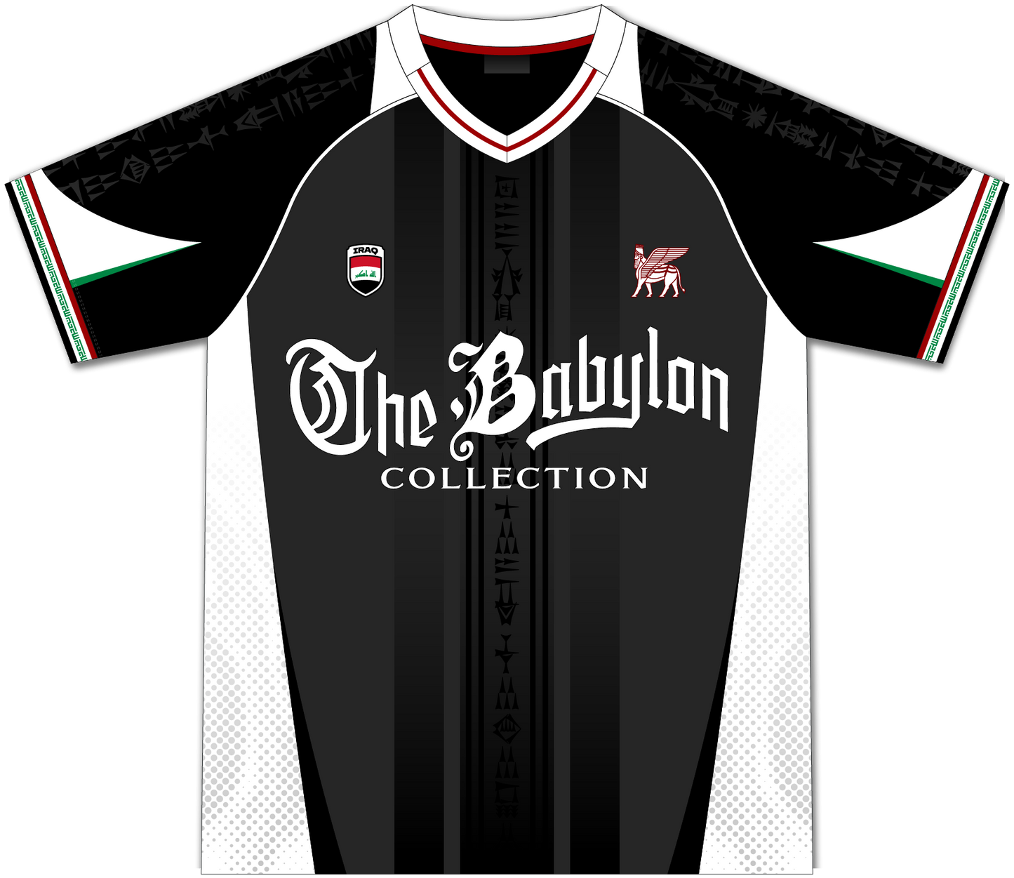 BABYLON IRAQ JERSEY - BLACK
