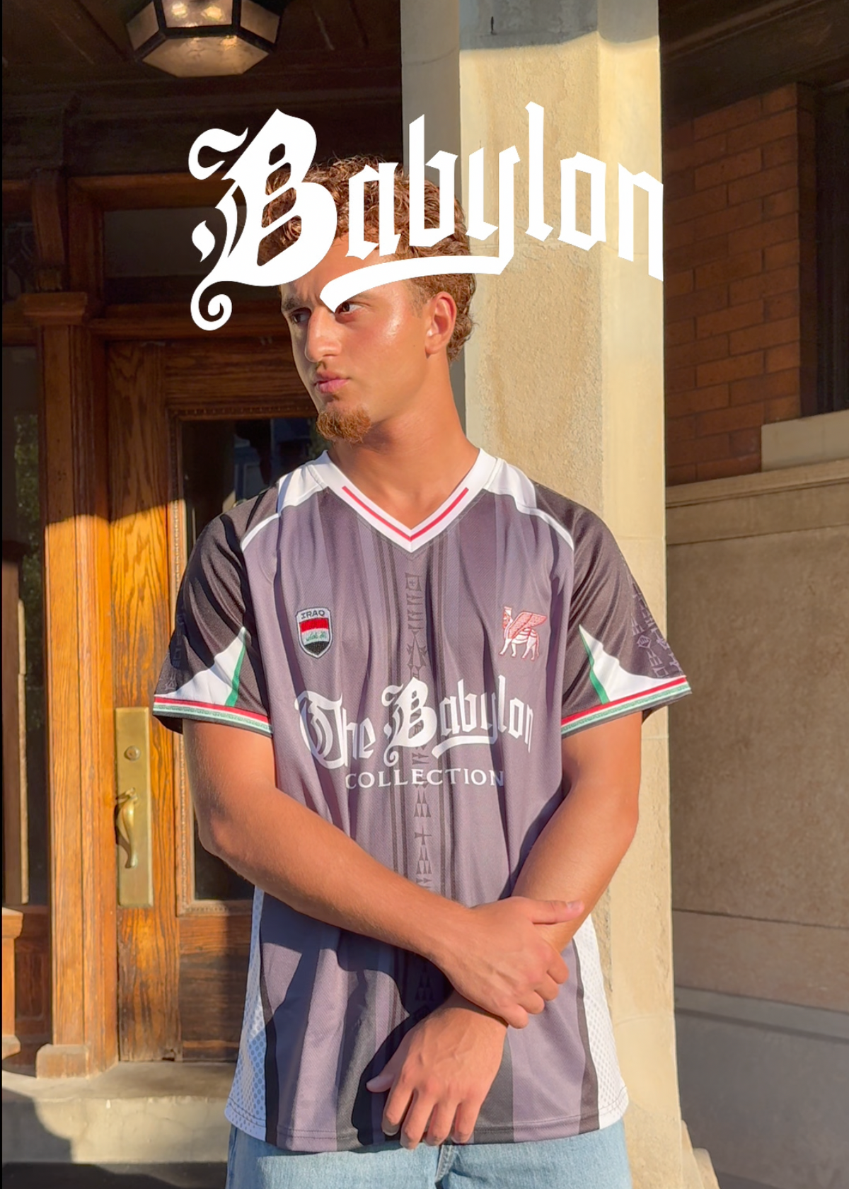 BABYLON IRAQ JERSEY - BLACK
