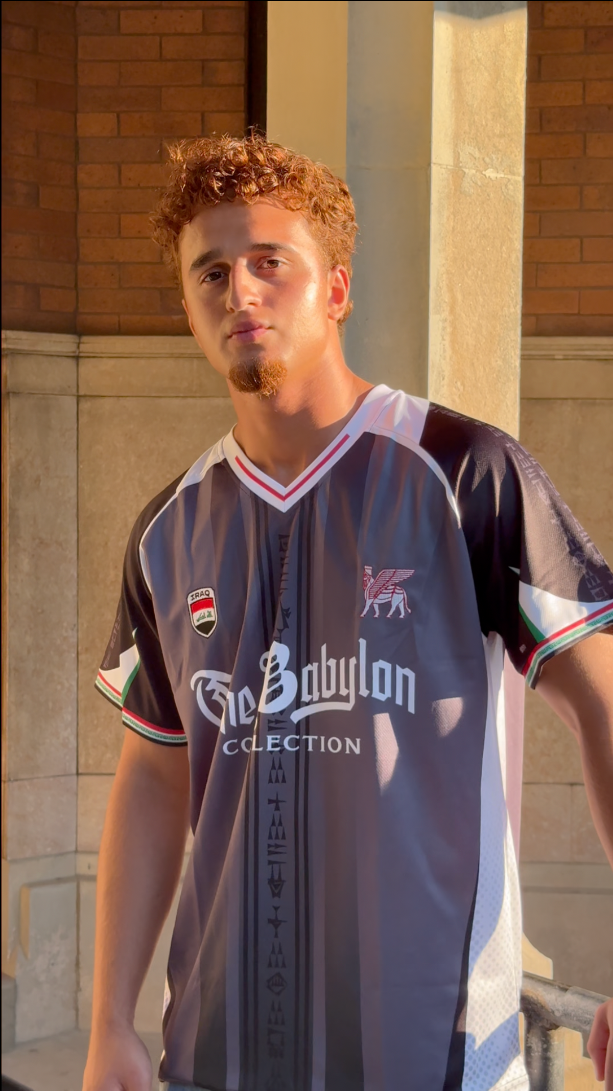 BABYLON IRAQ JERSEY - BLACK
